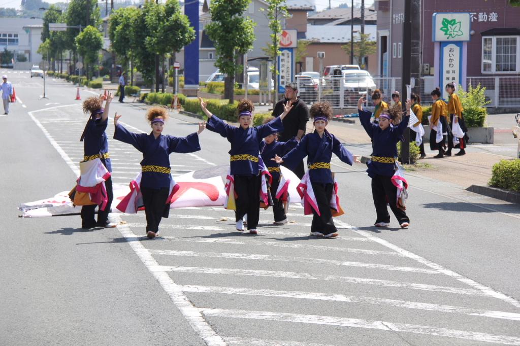 奥州前沢よさこいFesta11中編（奥州前沢よさこいフェスタ2015) 2015/07/12