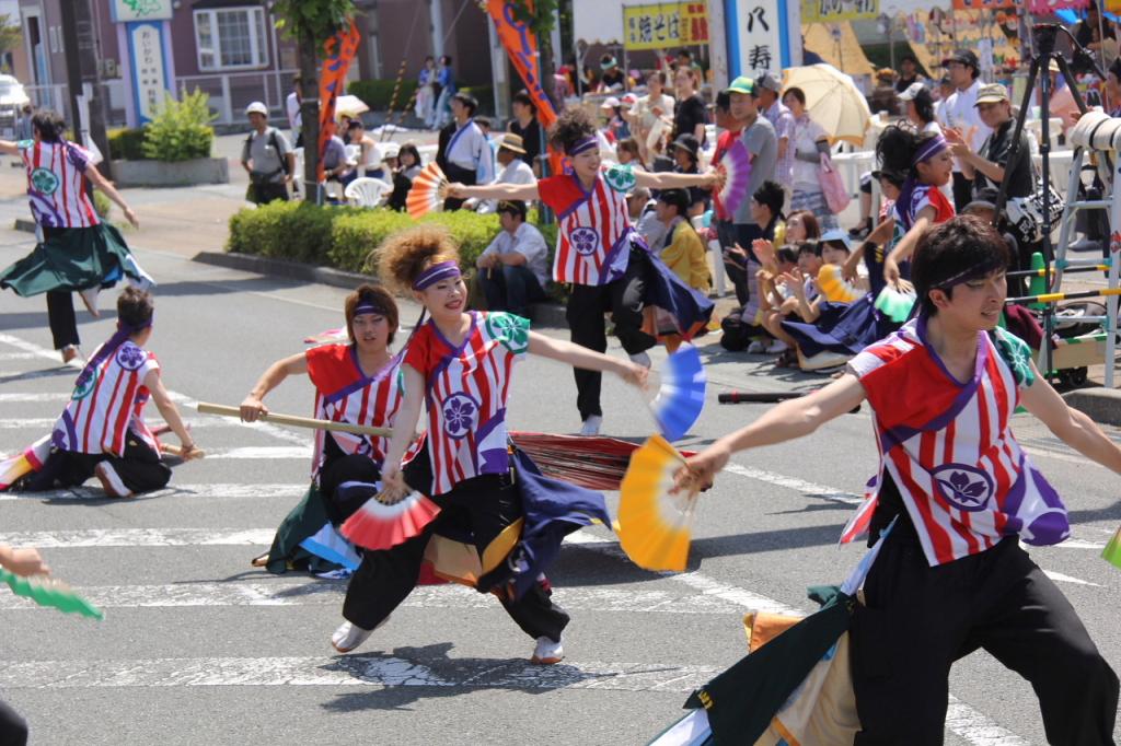 奥州前沢よさこいFesta11中編（奥州前沢よさこいフェスタ2015) 2015/07/12
