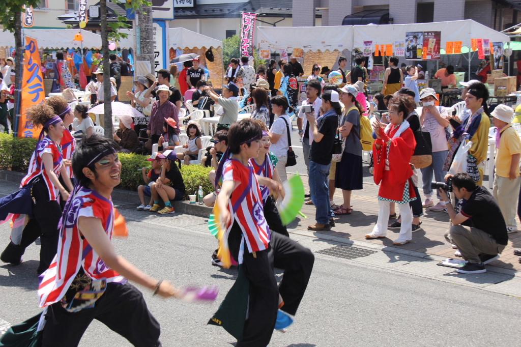 奥州前沢よさこいFesta11中編（奥州前沢よさこいフェスタ2015) 2015/07/12