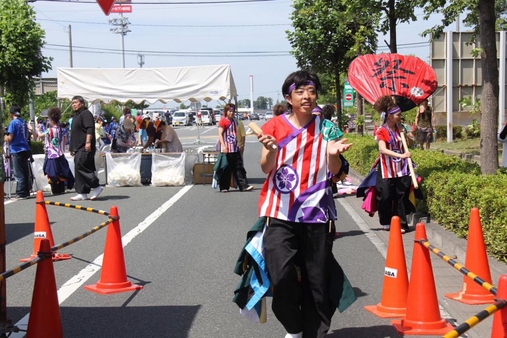奥州前沢よさこいFesta11中編（奥州前沢よさこいフェスタ2015) 2015/07/12