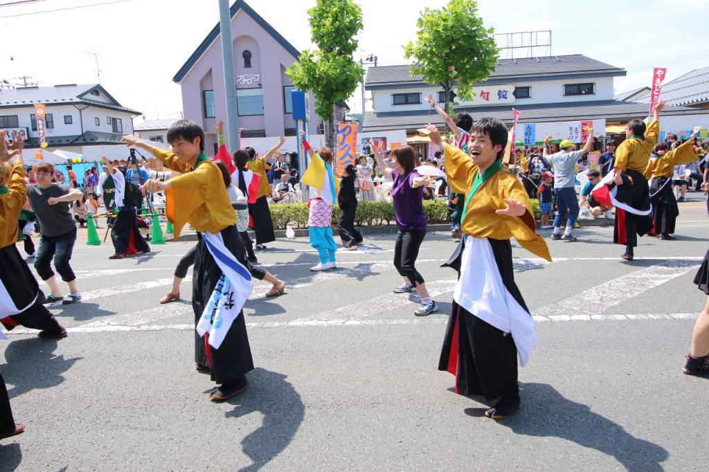 奥州前沢よさこいFesta11中編（奥州前沢よさこいフェスタ2015) 2015/07/12