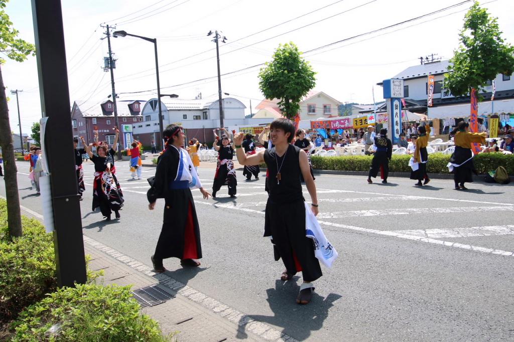 奥州前沢よさこいFesta11中編（奥州前沢よさこいフェスタ2015) 2015/07/12