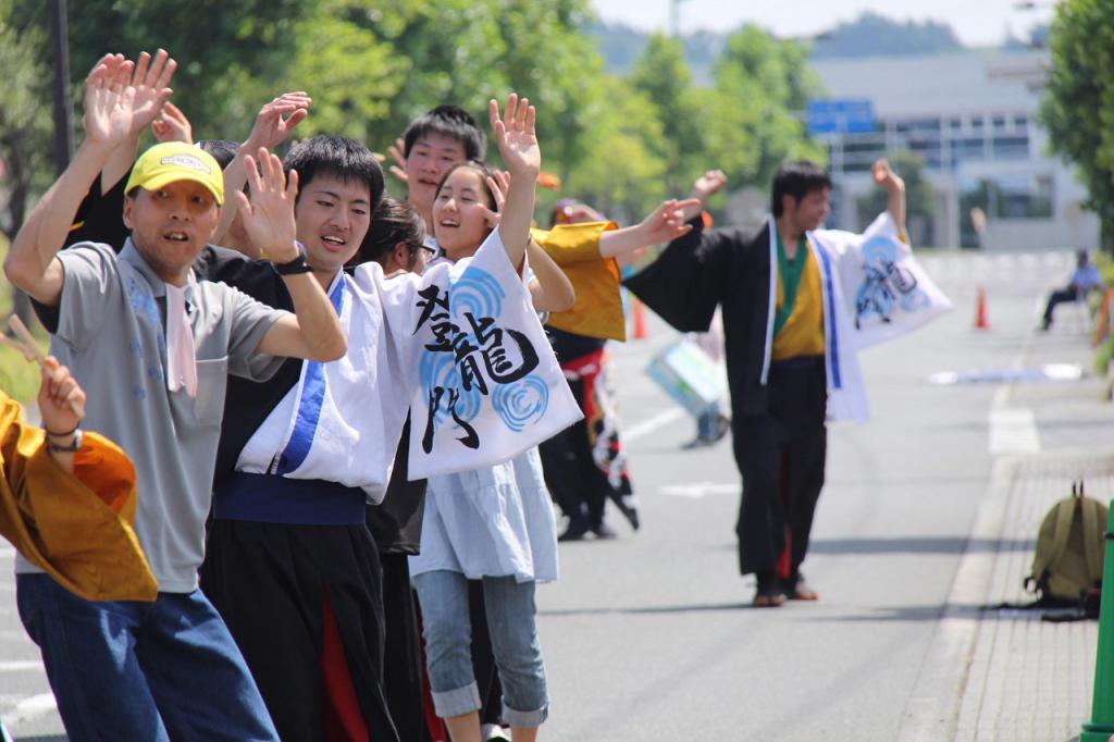 奥州前沢よさこいFesta11中編（奥州前沢よさこいフェスタ2015) 2015/07/12
