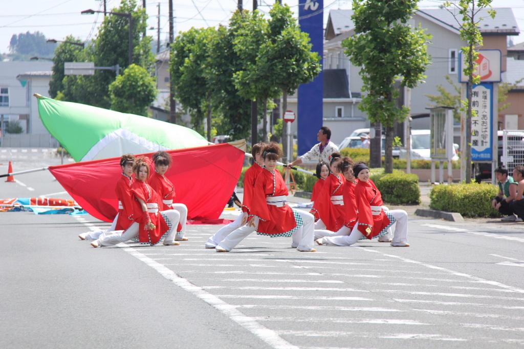 奥州前沢よさこいFesta11中編（奥州前沢よさこいフェスタ2015) 2015/07/12