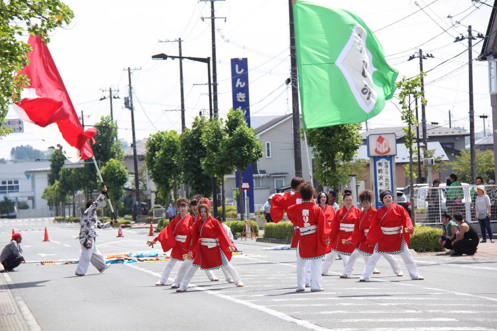 奥州前沢よさこいFesta11中編（奥州前沢よさこいフェスタ2015) 2015/07/12