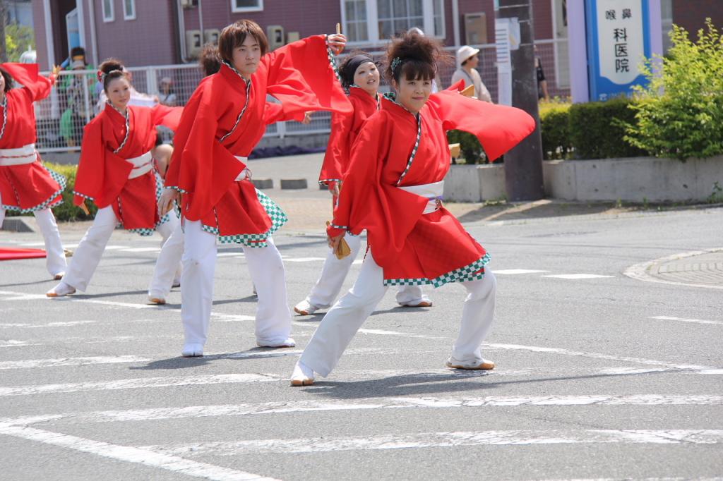 奥州前沢よさこいFesta11中編（奥州前沢よさこいフェスタ2015) 2015/07/12