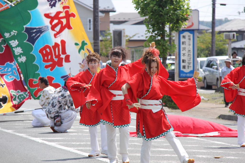 奥州前沢よさこいFesta11中編（奥州前沢よさこいフェスタ2015) 2015/07/12