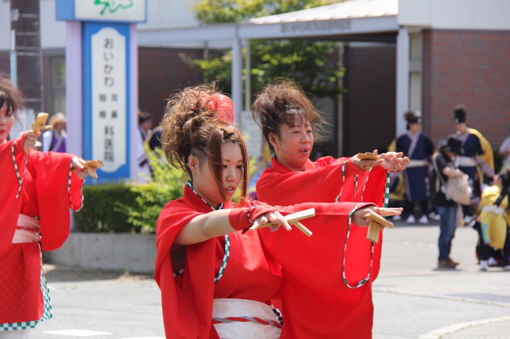 奥州前沢よさこいFesta11中編（奥州前沢よさこいフェスタ2015) 2015/07/12