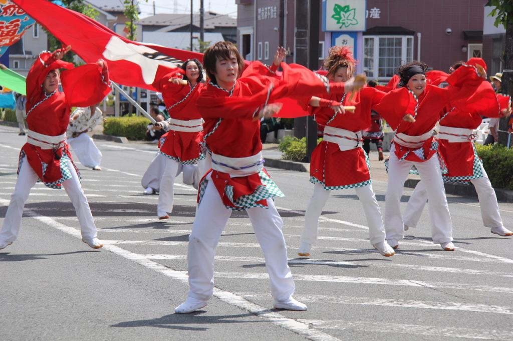奥州前沢よさこいFesta11中編（奥州前沢よさこいフェスタ2015) 2015/07/12