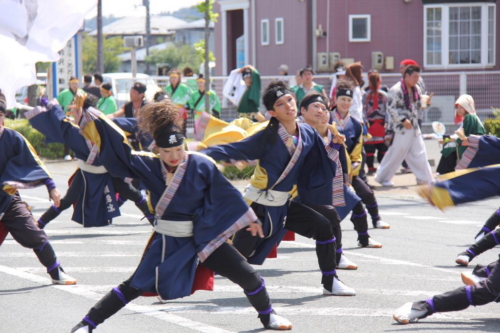 奥州前沢よさこいFesta11中編（奥州前沢よさこいフェスタ2015) 2015/07/12