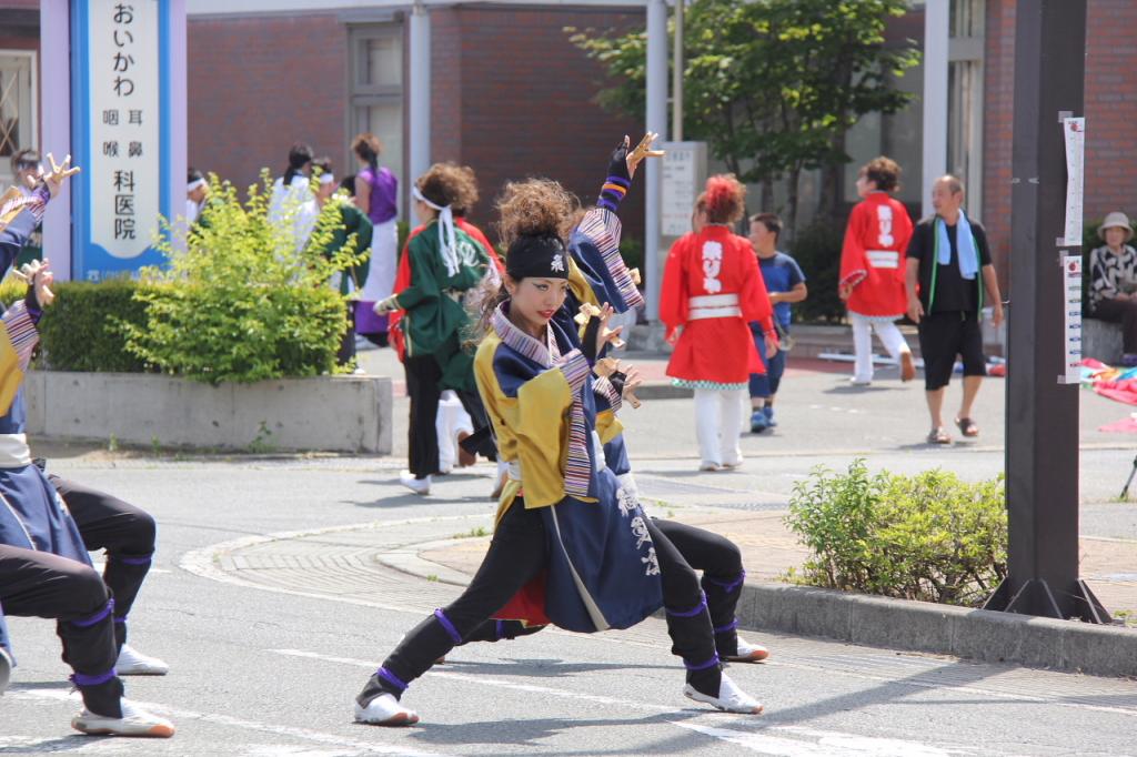 奥州前沢よさこいFesta11中編（奥州前沢よさこいフェスタ2015) 2015/07/12