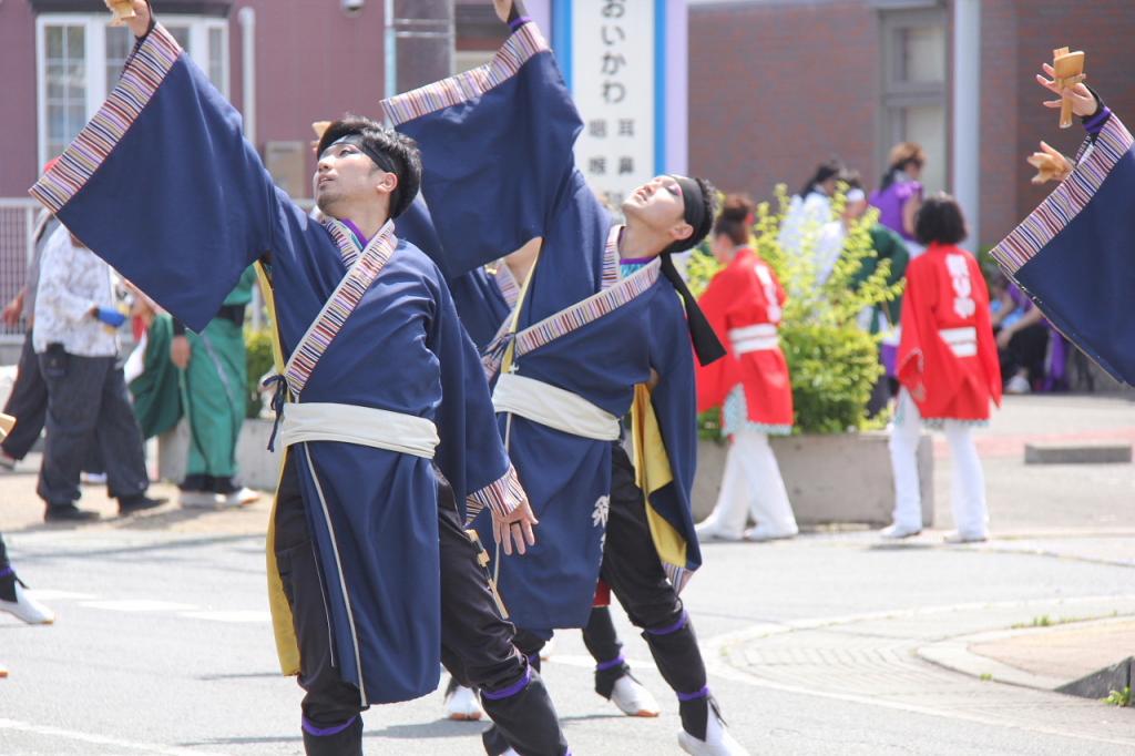 奥州前沢よさこいFesta11中編（奥州前沢よさこいフェスタ2015) 2015/07/12