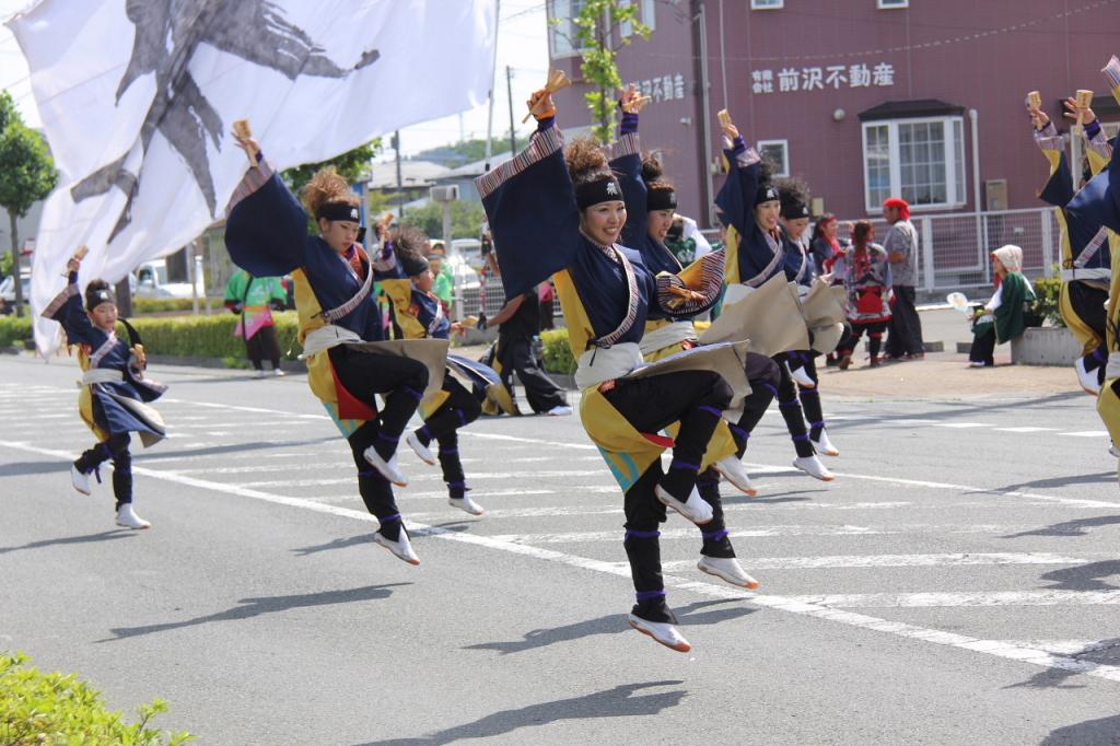 奥州前沢よさこいFesta11中編（奥州前沢よさこいフェスタ2015) 2015/07/12