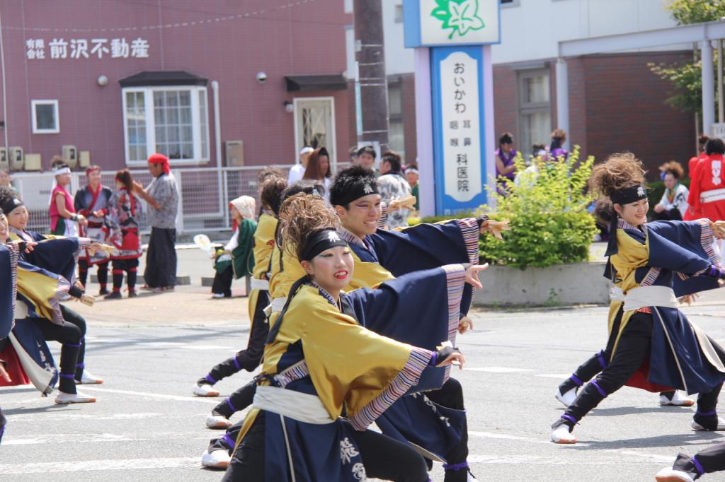 奥州前沢よさこいFesta11中編（奥州前沢よさこいフェスタ2015) 2015/07/12