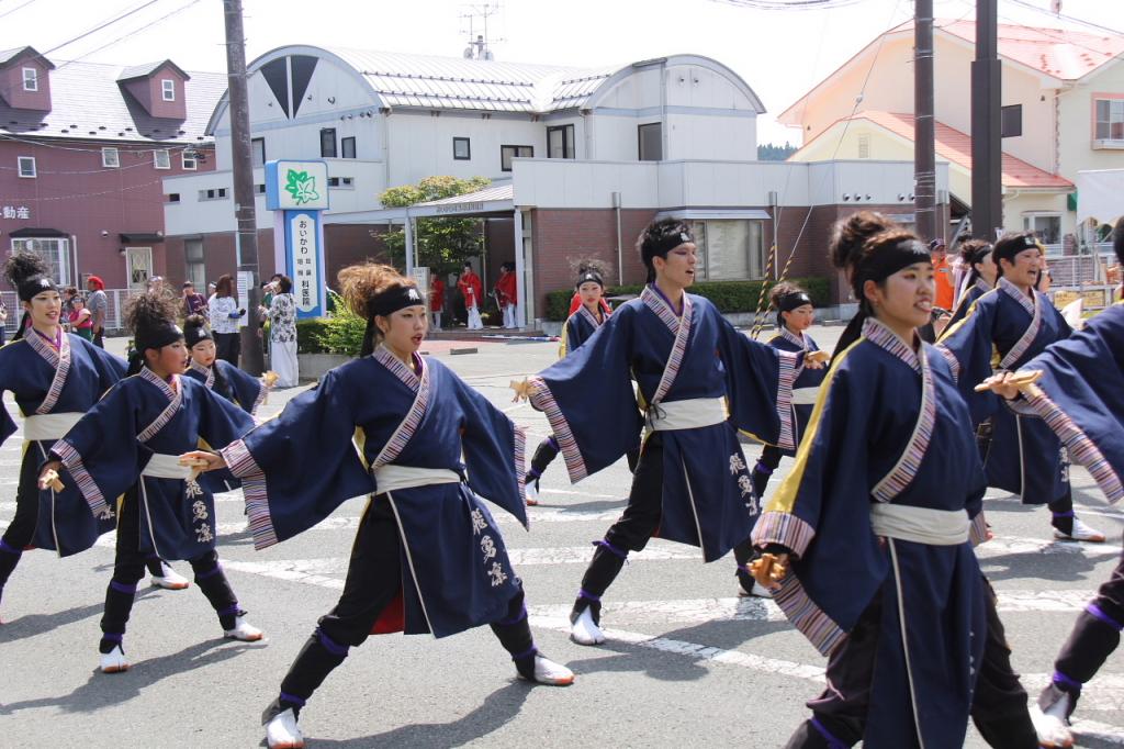 奥州前沢よさこいFesta11中編（奥州前沢よさこいフェスタ2015) 2015/07/12
