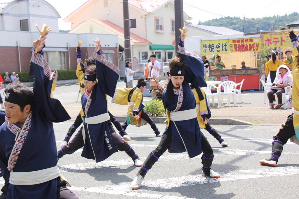 奥州前沢よさこいFesta11中編（奥州前沢よさこいフェスタ2015) 2015/07/12