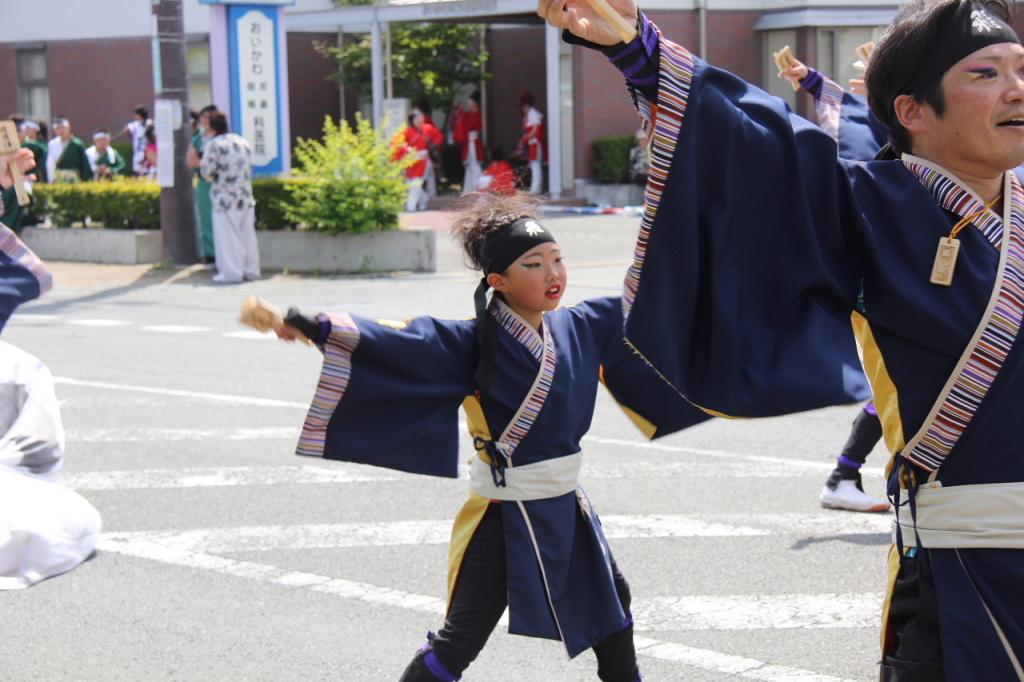奥州前沢よさこいFesta11中編（奥州前沢よさこいフェスタ2015) 2015/07/12