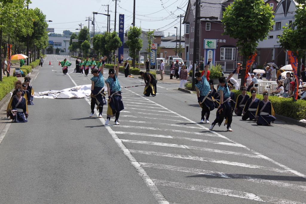 奥州前沢よさこいFesta11中編（奥州前沢よさこいフェスタ2015) 2015/07/12