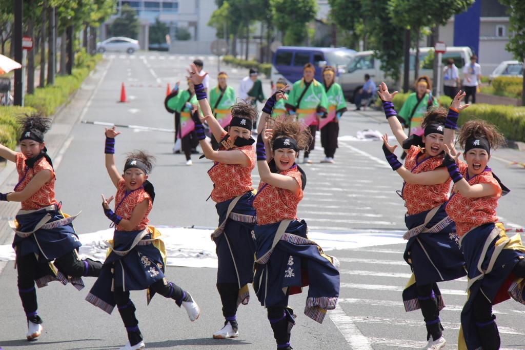 奥州前沢よさこいFesta11中編（奥州前沢よさこいフェスタ2015) 2015/07/12