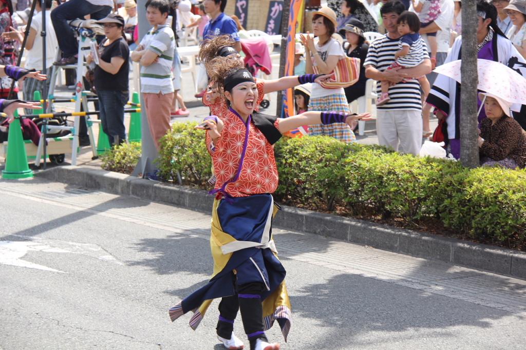 奥州前沢よさこいFesta11中編（奥州前沢よさこいフェスタ2015) 2015/07/12