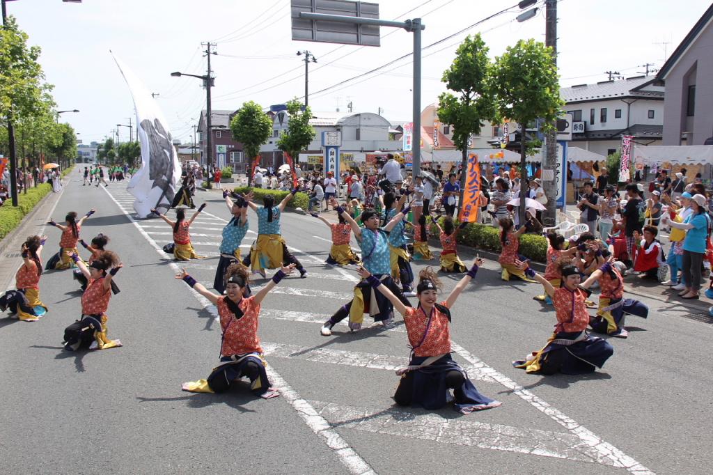 奥州前沢よさこいFesta11中編（奥州前沢よさこいフェスタ2015) 2015/07/12