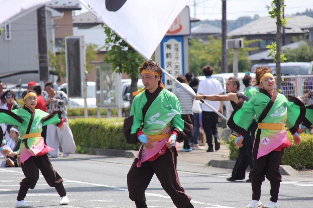 奥州前沢よさこいFesta11中編（奥州前沢よさこいフェスタ2015) 2015/07/12