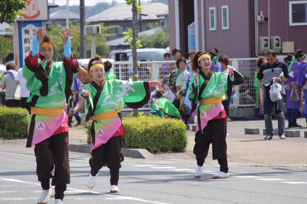 奥州前沢よさこいFesta11中編（奥州前沢よさこいフェスタ2015) 2015/07/12