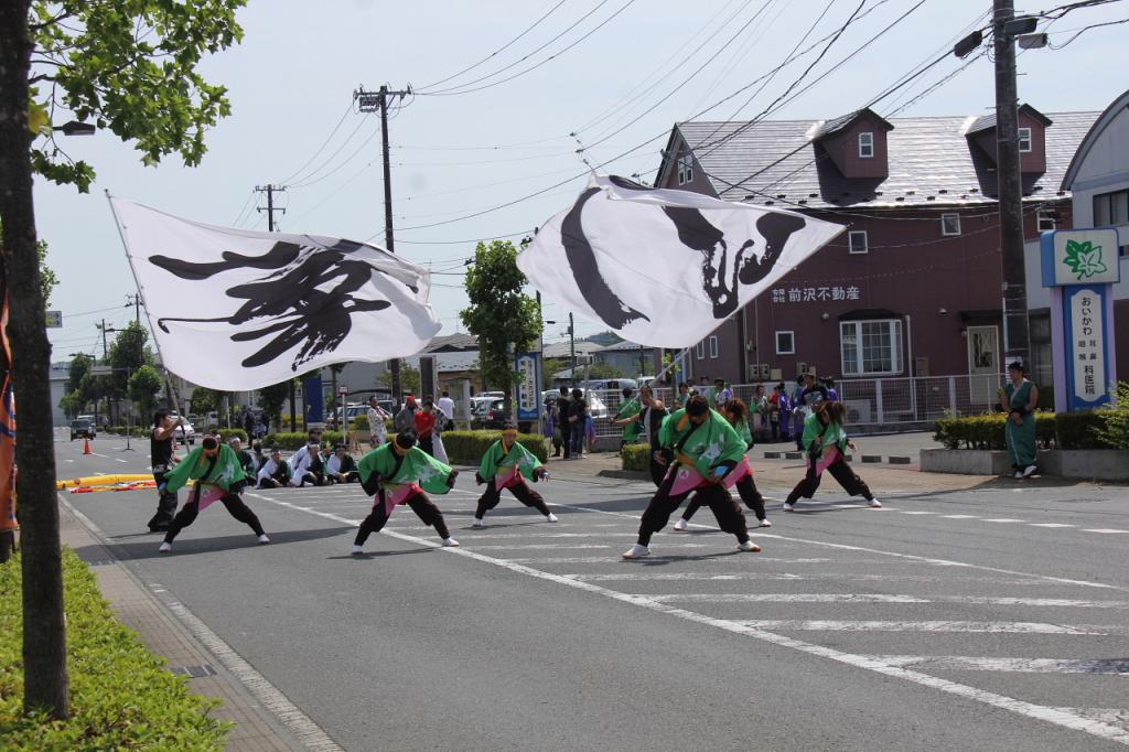 奥州前沢よさこいFesta11中編（奥州前沢よさこいフェスタ2015) 2015/07/12