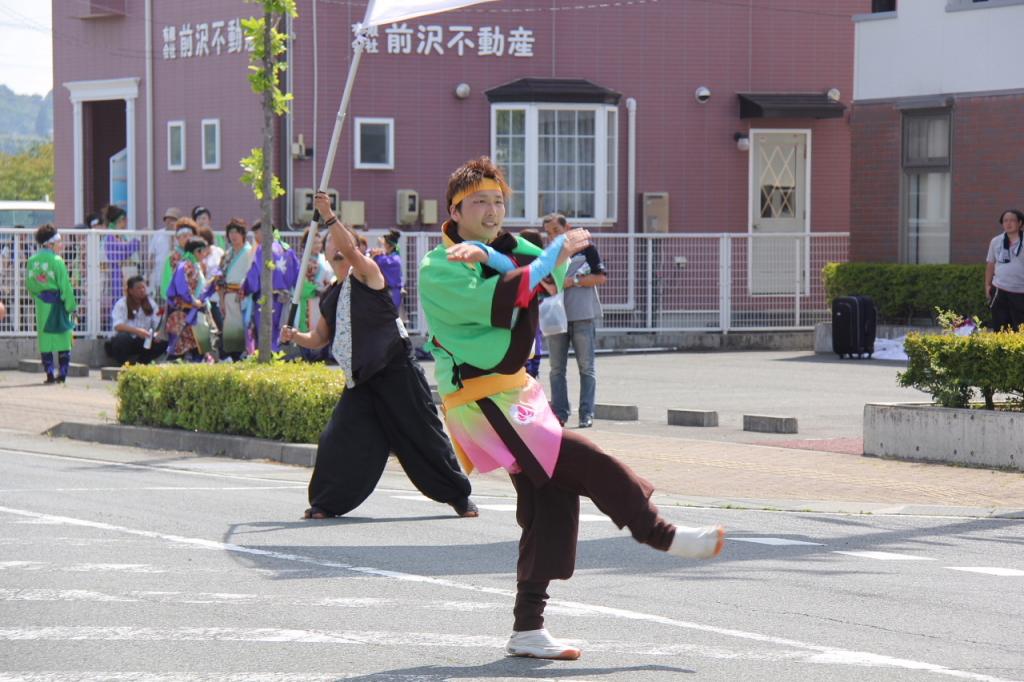 奥州前沢よさこいFesta11中編（奥州前沢よさこいフェスタ2015) 2015/07/12