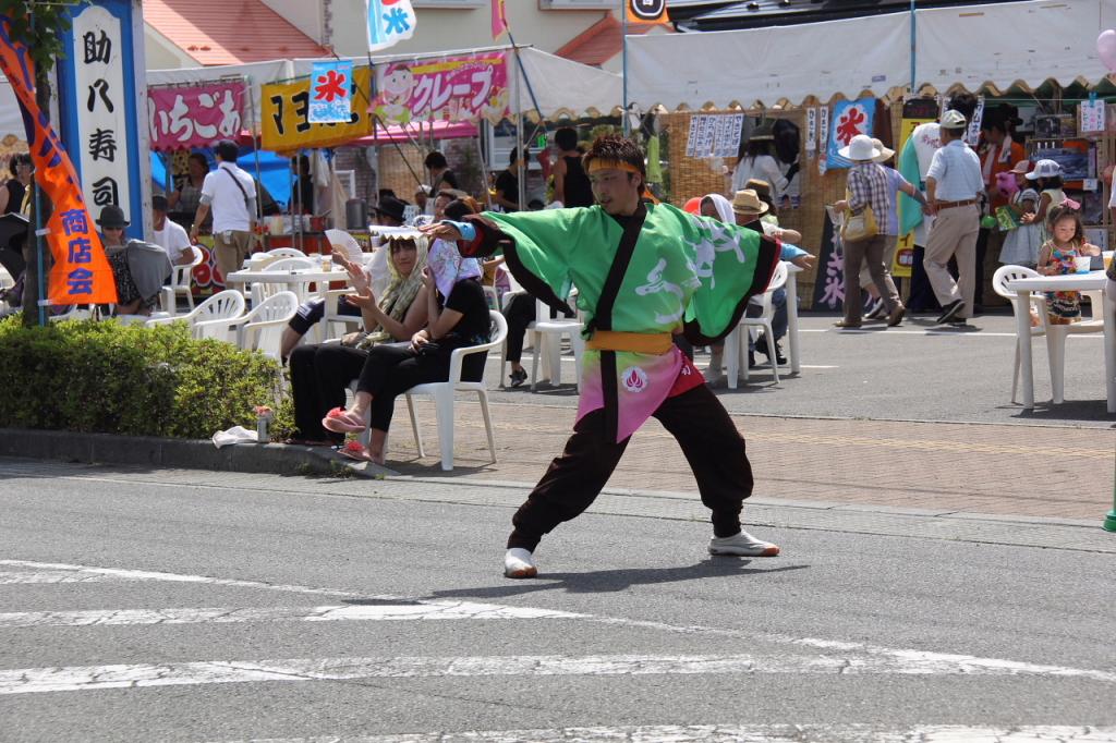 奥州前沢よさこいFesta11中編（奥州前沢よさこいフェスタ2015) 2015/07/12