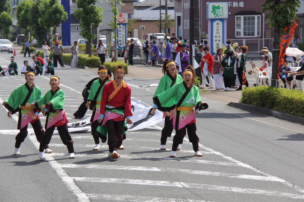 奥州前沢よさこいFesta11中編（奥州前沢よさこいフェスタ2015) 2015/07/12