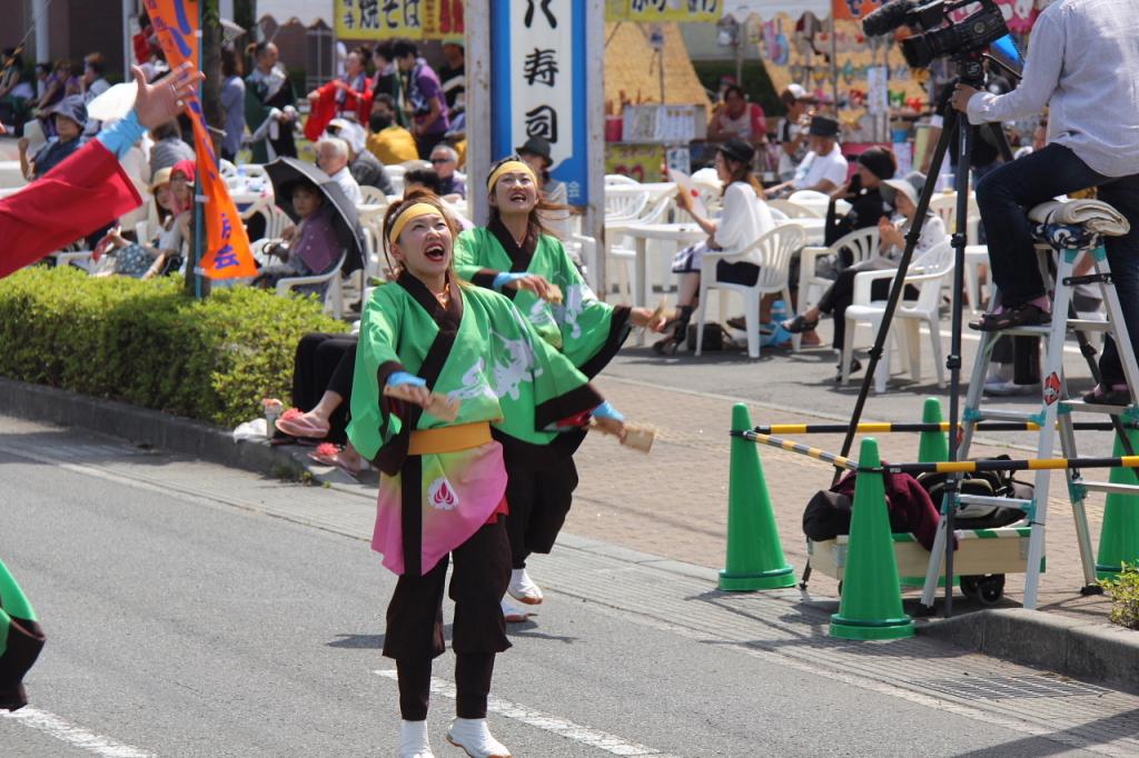 奥州前沢よさこいFesta11中編（奥州前沢よさこいフェスタ2015) 2015/07/12