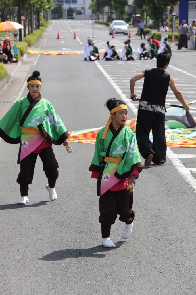 奥州前沢よさこいFesta11中編（奥州前沢よさこいフェスタ2015) 2015/07/12