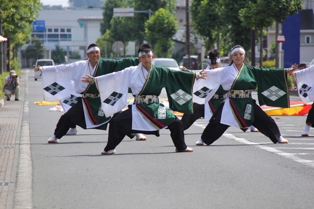 奥州前沢よさこいFesta11中編（奥州前沢よさこいフェスタ2015) 2015/07/12