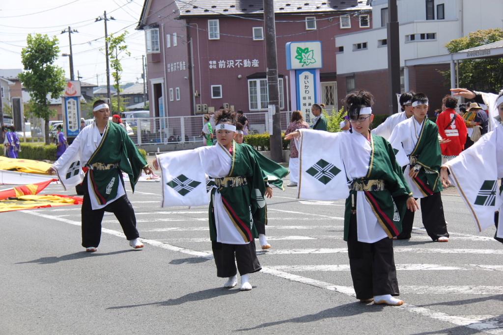 奥州前沢よさこいFesta11中編（奥州前沢よさこいフェスタ2015) 2015/07/12