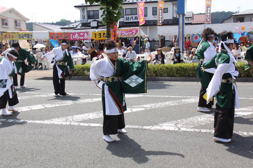 奥州前沢よさこいFesta11中編（奥州前沢よさこいフェスタ2015) 2015/07/12
