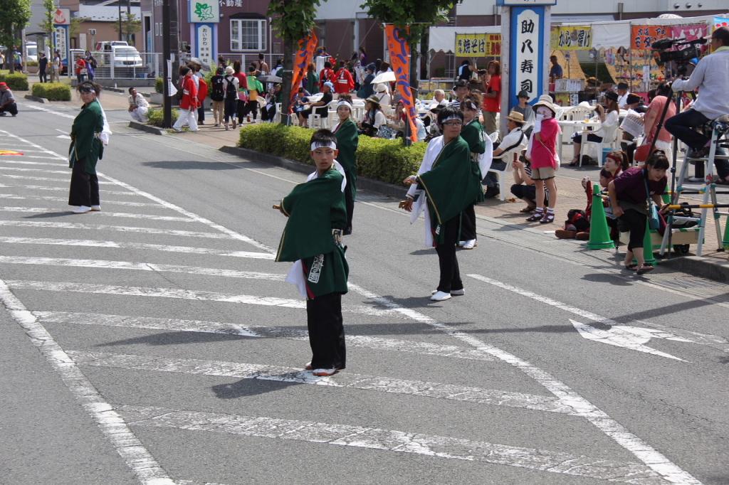 奥州前沢よさこいFesta11中編（奥州前沢よさこいフェスタ2015) 2015/07/12