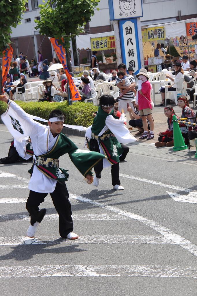 奥州前沢よさこいFesta11中編（奥州前沢よさこいフェスタ2015) 2015/07/12