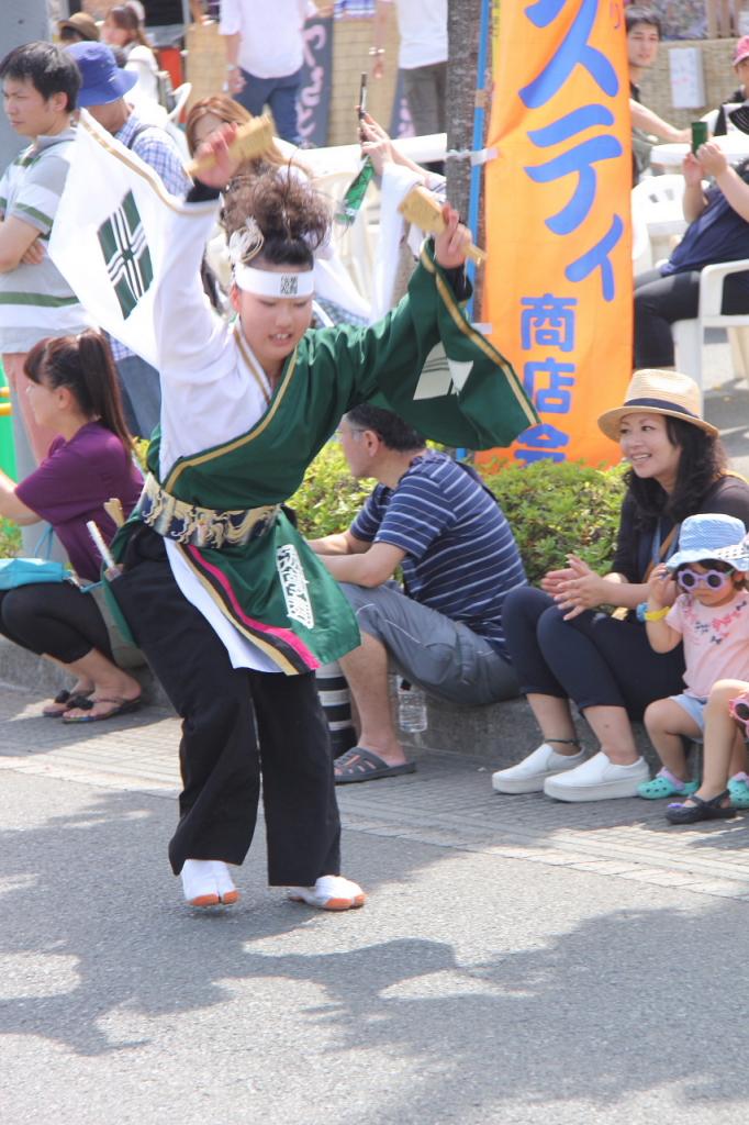 奥州前沢よさこいFesta11中編（奥州前沢よさこいフェスタ2015) 2015/07/12