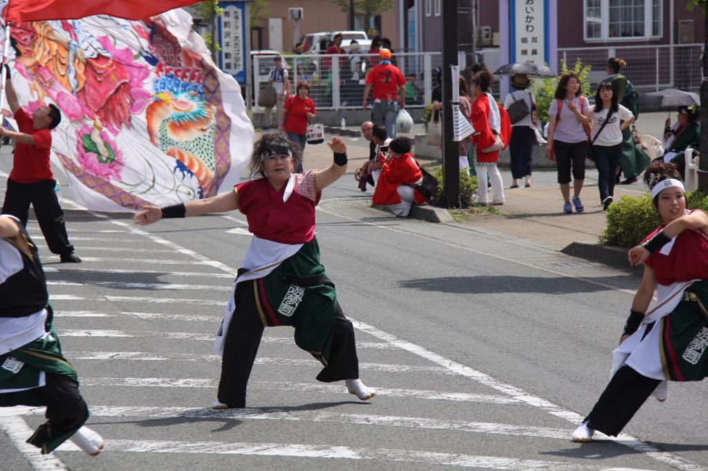 奥州前沢よさこいFesta11中編（奥州前沢よさこいフェスタ2015) 2015/07/12