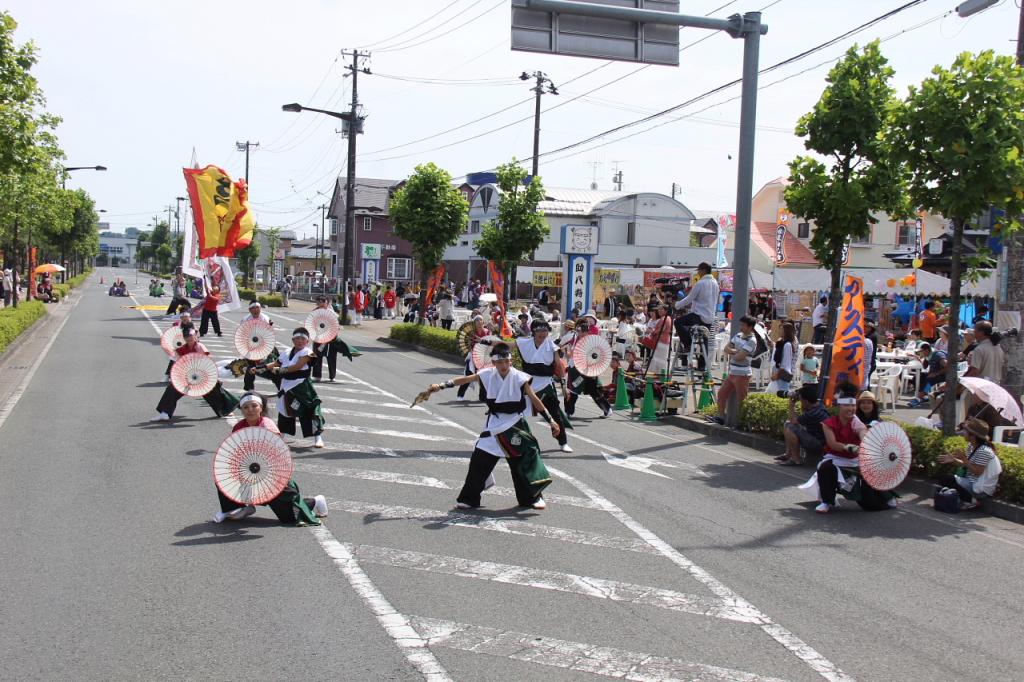 奥州前沢よさこいFesta11中編（奥州前沢よさこいフェスタ2015) 2015/07/12