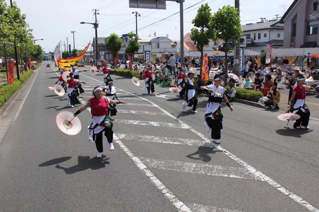 奥州前沢よさこいFesta11中編（奥州前沢よさこいフェスタ2015) 2015/07/12