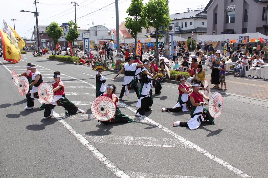 奥州前沢よさこいFesta11中編（奥州前沢よさこいフェスタ2015) 2015/07/12