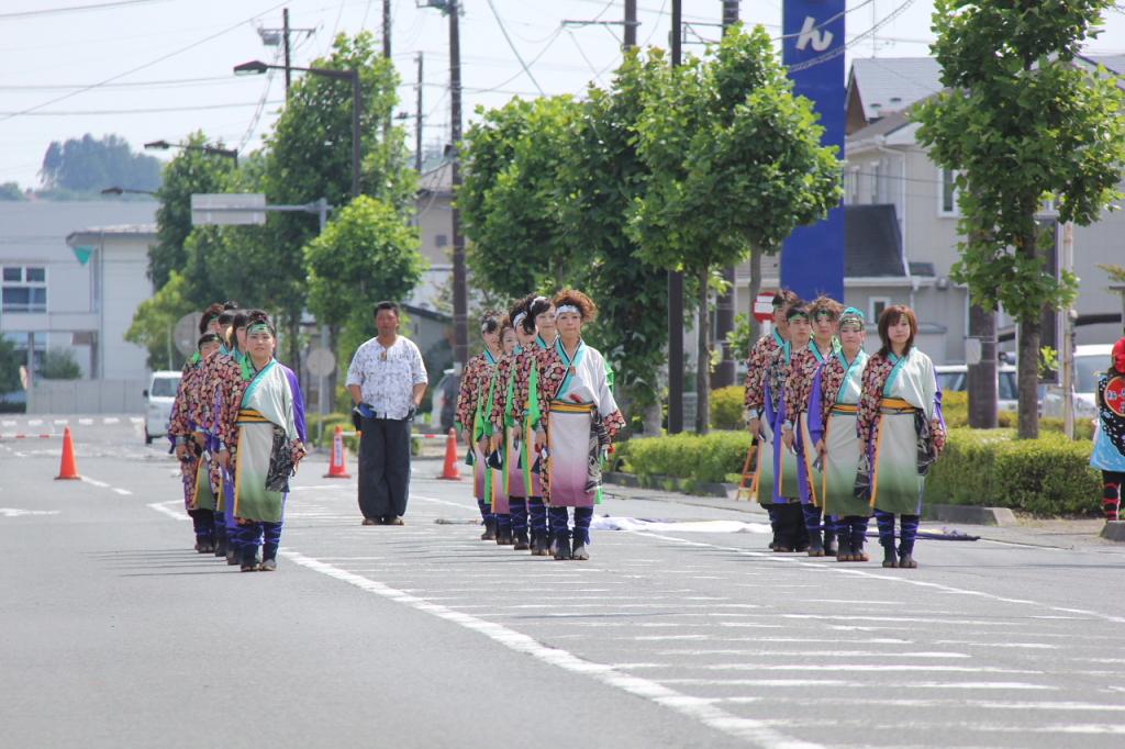 奥州前沢よさこいFesta11中編（奥州前沢よさこいフェスタ2015) 2015/07/12