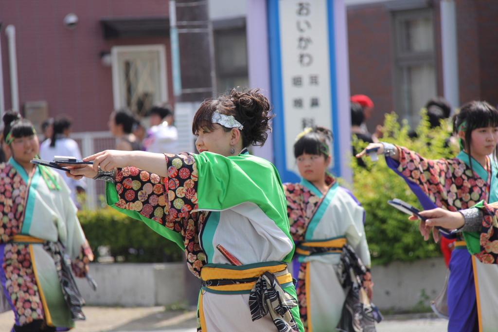 奥州前沢よさこいFesta11中編（奥州前沢よさこいフェスタ2015) 2015/07/12