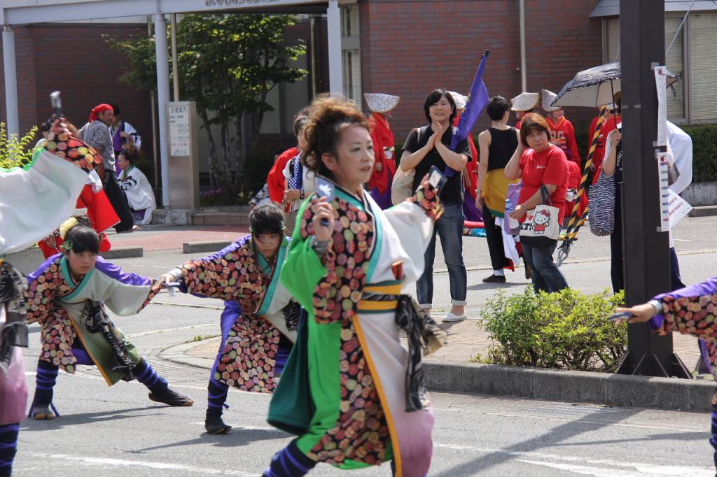 奥州前沢よさこいFesta11中編（奥州前沢よさこいフェスタ2015) 2015/07/12