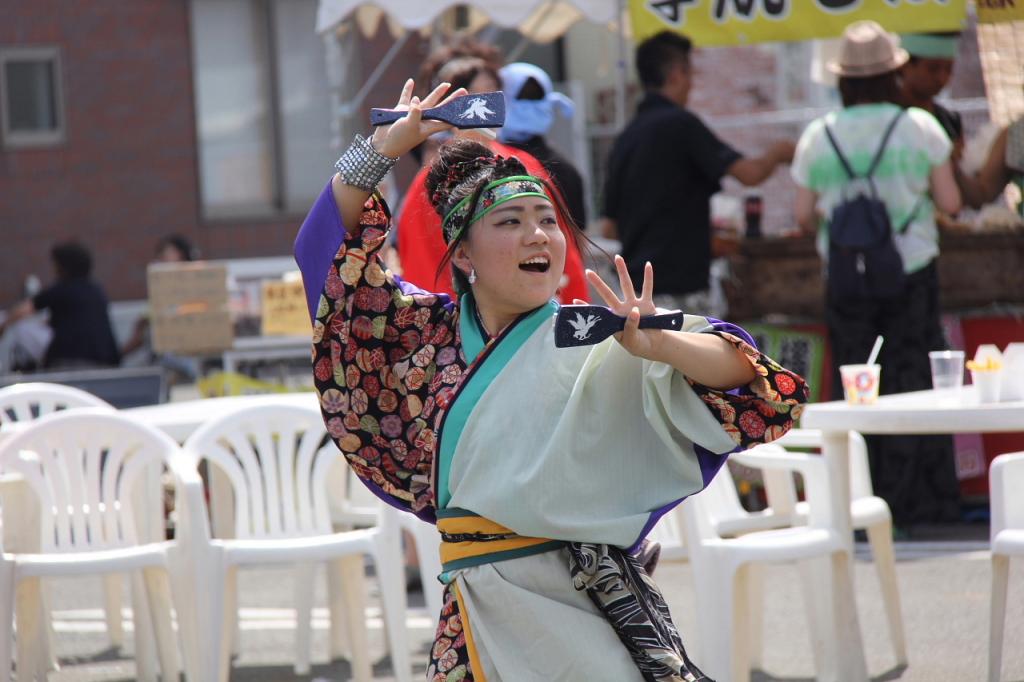 奥州前沢よさこいFesta11中編（奥州前沢よさこいフェスタ2015) 2015/07/12