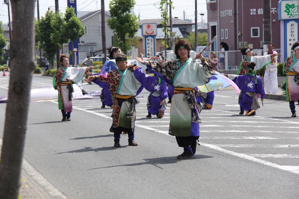 奥州前沢よさこいFesta11中編（奥州前沢よさこいフェスタ2015) 2015/07/12