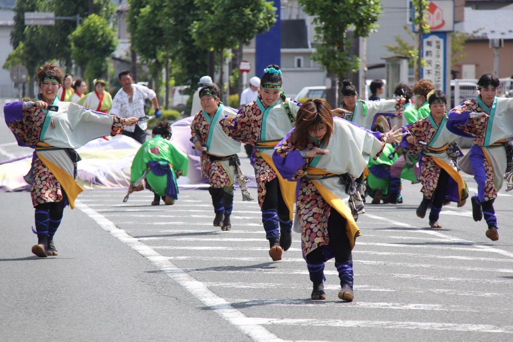 奥州前沢よさこいFesta11中編（奥州前沢よさこいフェスタ2015) 2015/07/12