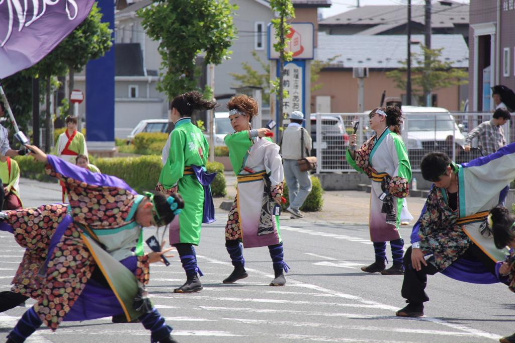 奥州前沢よさこいFesta11中編（奥州前沢よさこいフェスタ2015) 2015/07/12